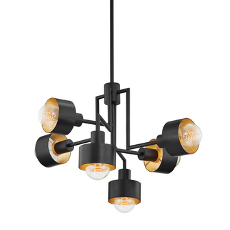 North Chandelier (52|F8726-SBK/GL)