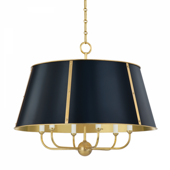 6 LIGHT CHANDELIER (57|MDS121-AGB/DBL)