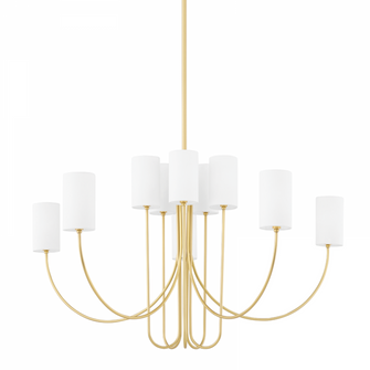 10 LIGHT CHANDELIER (57|6848-AGB)