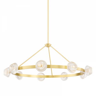 9 LIGHT CHANDELIER (57|6150-AGB)