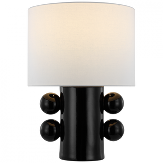 Tiglia Low Table Lamp (279|KW 3686BLK-L)