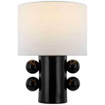 Tiglia Low Table Lamp (279|KW 3686BLK-L)