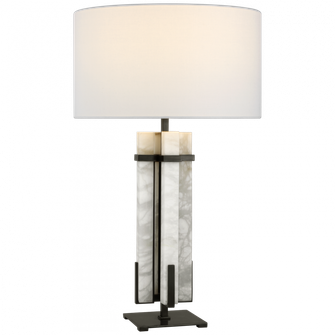Malik Large Table Lamp (279|S 3910BZ/ALB-L)