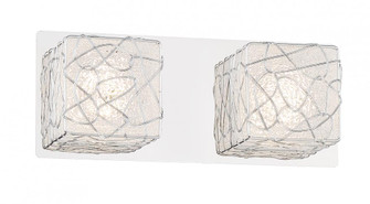 2 Light LED Bath Vanity in Chrome Finish (77|P5292-077-L)