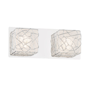 Livewire - 2 Light LED Bath Vanity in Metal (77|P5292-077-L)
