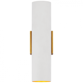 Nella Medium Cylinder Sconce (279|ARN 2441HAB/PW)