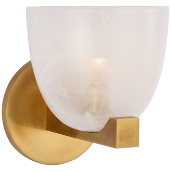 Carola Single Sconce (279|ARN 2490HAB-WSG)