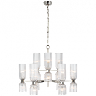 Asalea Medium Two-Tier Chandelier (279|ARN 5500PN-CG)