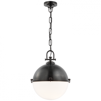 Adrian X-Large Globe Pendant (279|CHC 5491BZ-WG)