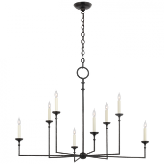 Rowen Grande 8-Light Chandelier (279|CHC 5703AI)