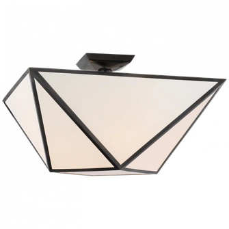 Lorino Large Semi-Flush Mount (279|JN 4241BZ-WG)