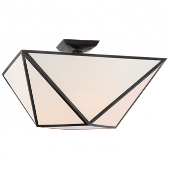 Lorino Large Semi-Flush Mount (279|JN 4241BZ-WG)
