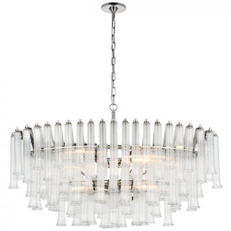 Lorelei X-Large Oval Chandelier (279|JN 5255PN-CG) Lorelei X-Large Oval Chandelier (279|JN 5255PN-CG)