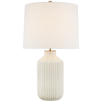 Braylen Medium Ribbed Table Lamp (279|KS 3636IVO-L)