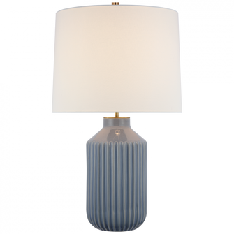 Braylen Medium Ribbed Table Lamp (279|KS 3636PBC-L)