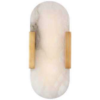 Melange 10'' Elongated Sconce (279|KW 2015AB-ALB)