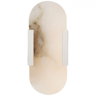 Melange 10'' Elongated Sconce (279|KW 2015PN-ALB)
