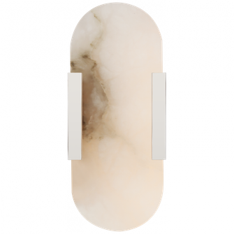 Melange 10'' Elongated Sconce (279|KW 2015PN-ALB)