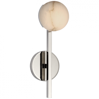 Pedra Petite Tail Sconce (279|KW 2620PN-ALB)