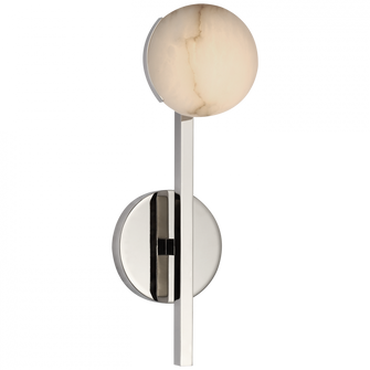 Pedra Petite Tail Sconce (279|KW 2620PN-ALB)
