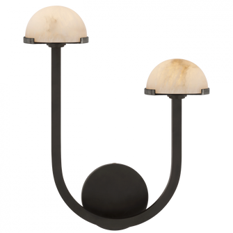 Pedra 15'' Asymmetrical Right Sconce (279|KW 2623BZ-ALB) Pedra 15'' Asymmetrical Right Sconce (279|KW 2623BZ-ALB)