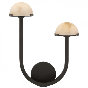 Pedra 15'' Asymmetrical Right Sconce (279|KW 2623BZ-ALB)
