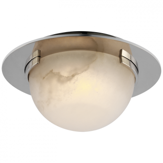 Melange 6'' Solitaire Flush Mount (279|KW 4017PN-ALB)