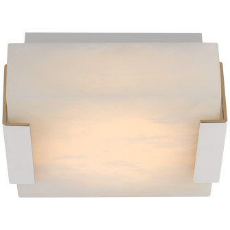 Covet Low Clip Solitaire Flush Mount (279|KW 4110PN-ALB)