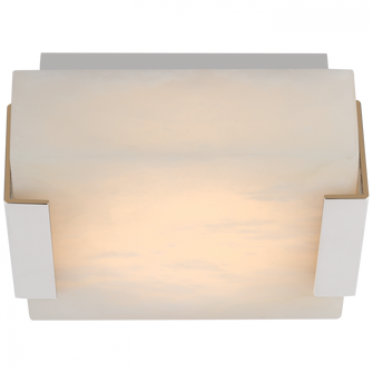 Covet Low Clip Solitaire Flush Mount (279|KW 4110PN-ALB)