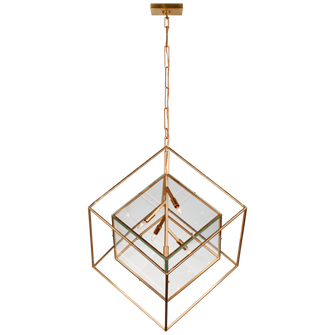 Cubed X-Large Pendant (279|KW 5025G-CG)