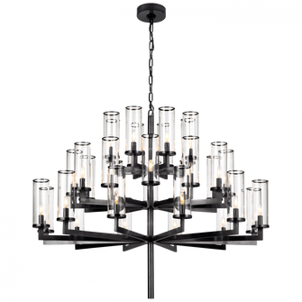 Liaison Triple Tier Chandelier (279|KW 5202BZ-CG)