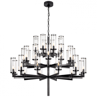 Liaison Triple Tier Chandelier (279|KW 5202BZ-CG)
