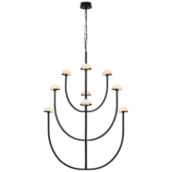 Pedra X-Large Three-Tier Chandelier (279|KW 5622BZ-ALB)