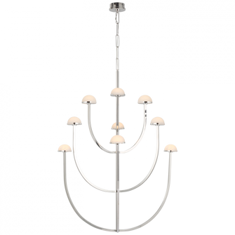 Pedra X-Large Three-Tier Chandelier (279|KW 5622PN-ALB)