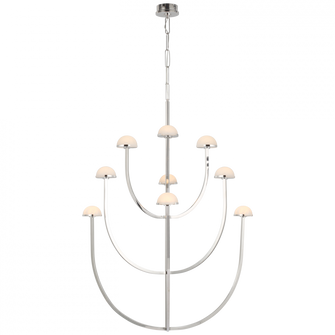 Pedra X-Large Three-Tier Chandelier (279|KW 5622PN-ALB)