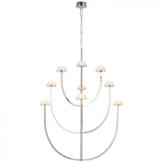 Pedra X-Large Three-Tier Chandelier (279|KW 5622PN-ALB)