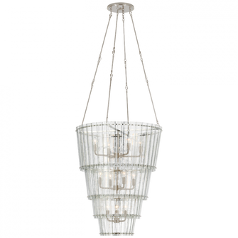Cadence Large Waterfall Chandelier (279|S 5657PN-AM)