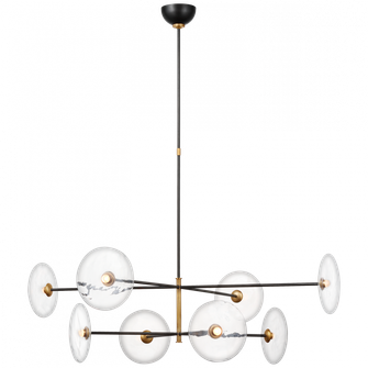 Calvino X-Large Radial Chandelier (279|S 5694AI/HAB-CG)