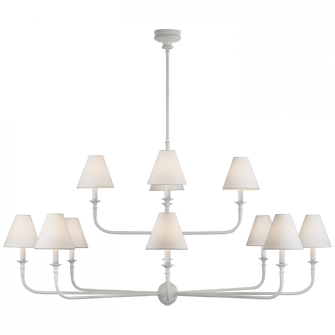 Piaf Grande Two-Tier Chandelier (279|TOB 5453PW-L)
