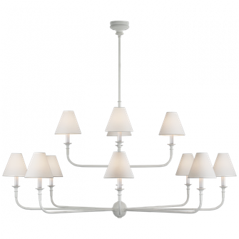 Piaf Grande Two-Tier Chandelier (279|TOB 5453PW-L)