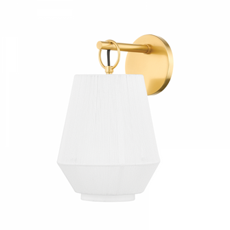 1 LIGHT WALL SCONCE (57|BKO500-AGB)