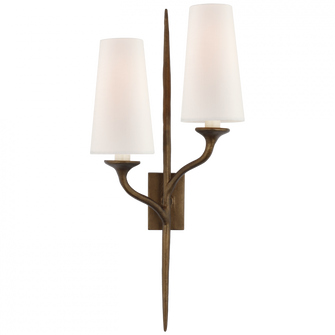 Iberia Double Right Sconce (279|JN 2077ABL-L)