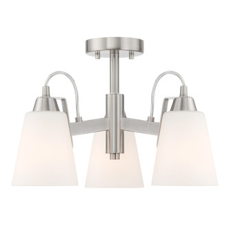 Beckonridge - 3 Light Semi Flush (10|3997-84)
