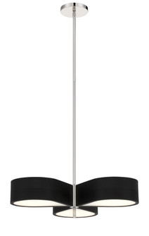 Side Step - 3 Light LED Chandelier (77|P5345-572-L)