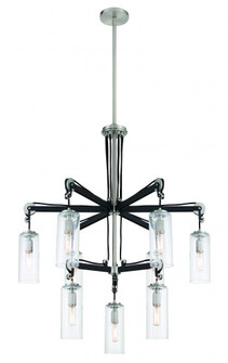 Pullman Junction - 9 Light 2 Tier Chandelier (10|2899-691)