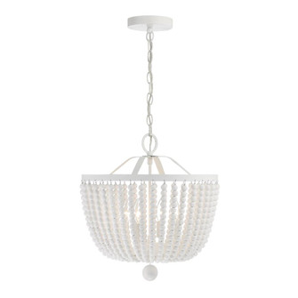 Rylee 16.5'' Matte White Chandelier (205|604-MT)
