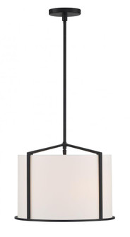 Carlyn 4 Light Black Mini Chandelier (205|CAR-9204-BK)