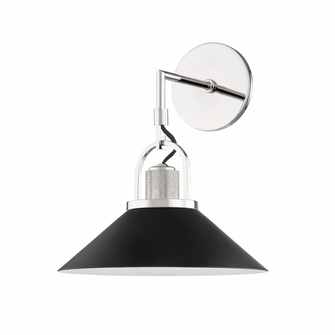 Syosset Wall Sconce (57|2601-PN/BK)