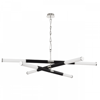 Huntington Chandelier (57|7066-PN/BK)