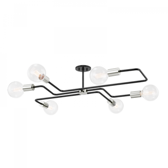 Jena Semi Flush (6939|H488606S-PN/TBK)
